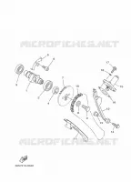 ARBRE A CAMES / CHAINE DE DISTRIBUTION pour Yamaha YBR 125 G de 2020