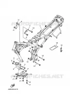 CADRE pour Yamaha YBR 125 G de 2020