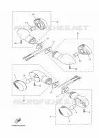 CLIGNOTANT pour Yamaha YBR 125 G de 2020