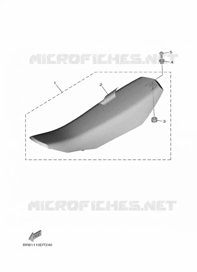 SELLE Yamaha MOTO 65 2021 YZ  YZ65