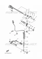 AXE DE SELECTEUR / PEDALE pour Yamaha MT-09 de 2021