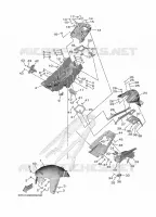 GARDE BOUE pour Yamaha MT-09 de 2021