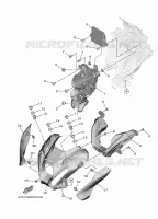 PHARE  pour Yamaha MT-09 de 2021