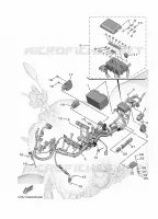PARTIE ELECTRIQUE 1 pour Yamaha MT-09 de 2021