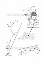 PARTIE ELECTRIQUE 3 pour Yamaha MT-09 de 2021