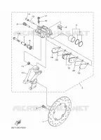 ETRIER DE FREIN ARRIERE pour Yamaha MT-10 de 2020