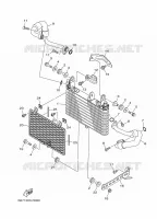 RADIATEUR D'HUILE / ECHANGEUR pour Yamaha MT-10 de 2020