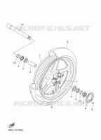 ROUE AVANT pour Yamaha MT-10 de 2020