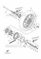 ROUE ARRIERE pour Yamaha MT-03 de 2020