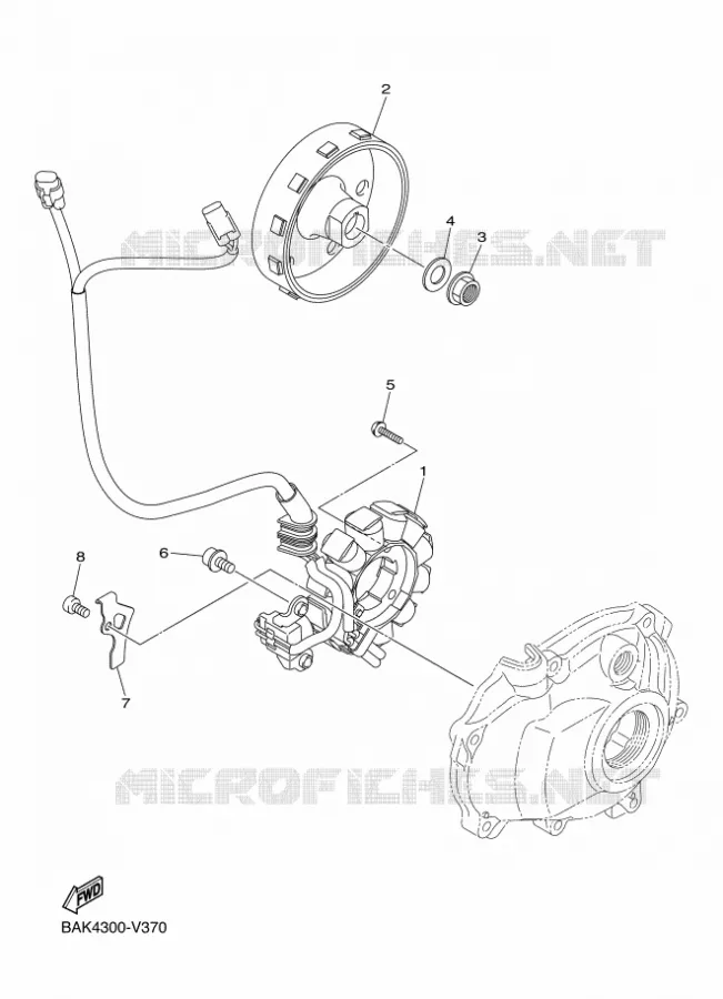 ALLUMAGE Yamaha MOTO 250 2020 WRF  WR250F