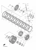 EMBRAYAGE DE DEMARREUR pour Yamaha YZF-R6 de 2020