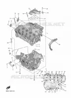 CARTER MOTEUR pour Yamaha YZF-R6 de 2020
