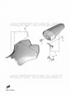 SELLE pour Yamaha YZF-R6 de 2020