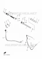 GUIDON ET CABLES pour Yamaha YZF-R6 de 2020