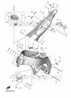 CADRE pour Yamaha YZF-R6 de 2020