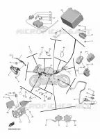 PARTIE ELECTRIQUE 2 pour Yamaha YZF-R6 de 2020