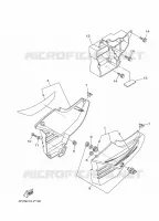 COUVERCLE LATERAL pour Yamaha YBR 125 de 2020