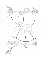 PARTIE ELECTRIQUE 2 pour Yamaha YBR 125 de 2020