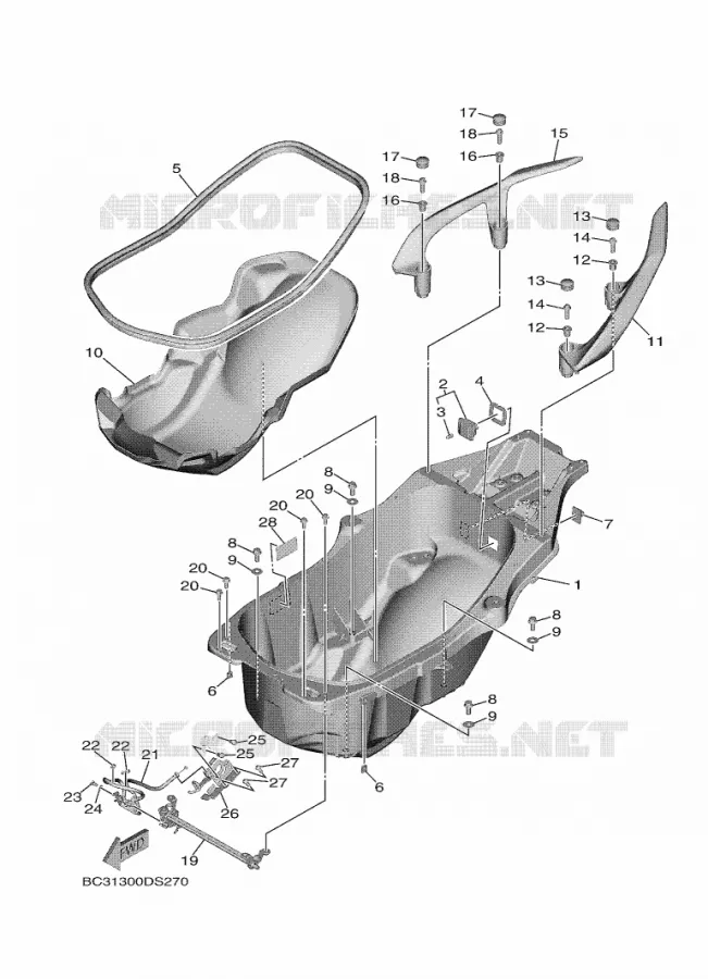 SELLE 2 Yamaha SCOOTER 560 2020 TMAX  XP560E-A