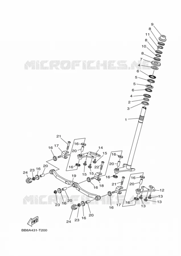 DIRECTION 2 Yamaha SCOOTER 155 2020 TRICITY  MWS150-A