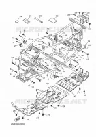 CADRE pour Yamaha KODIAK 700 EPS de 2020