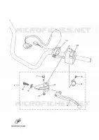 COMMODO / LEVIER pour Yamaha KODIAK 700 EPS de 2020