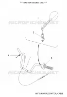 WVTA COMMODO / CABLE pour Yamaha KODIAK 700 EPS de 2020