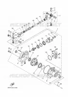 DIFFERENTIEL AVANT pour Yamaha KODIAK 450 EPS DIFF LOCK de 2020
