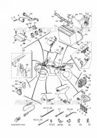 PARTIE ELECTRIQUE 1 pour Yamaha KODIAK 450 de 2020