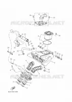 ADMISSION pour Yamaha TRACER 7 A2 35KW de 2021