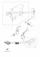 SELLE pour Yamaha TRACER 7 A2 35KW de 2021