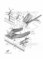 BRAS ARRIERE pour Yamaha TRACER 9 de 2021