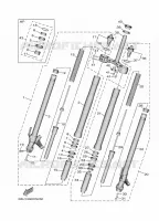 FOURCHE pour Yamaha TRACER 9 de 2021