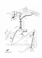 MAITRE CYLINDRE DE FREIN ARRIERE pour Yamaha TRACER 9 de 2021