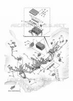 PARTIE ELECTRIQUE 1 pour Yamaha TRACER 9 de 2021