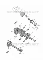 VILEBREQUIN / PISTON pour Yamaha TRACER 9 de 2021