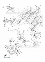 COUVERCLE LATERAL pour Yamaha MT-25 de 2021