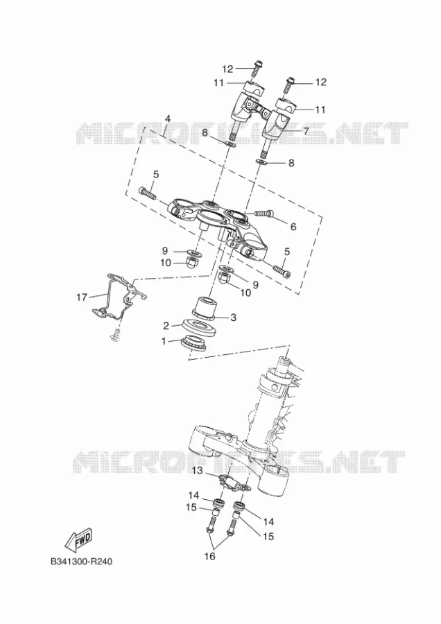 DIRECTION Yamaha MOTO 700 2021 XSR  MTM690