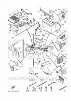 ELECTRIQUE 1 pour Yamaha KODIAK 450 EPS ALU DIFF LOCK de 2021