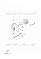 PHARE pour Yamaha KODIAK 450 EPS ALU DIFF LOCK de 2021