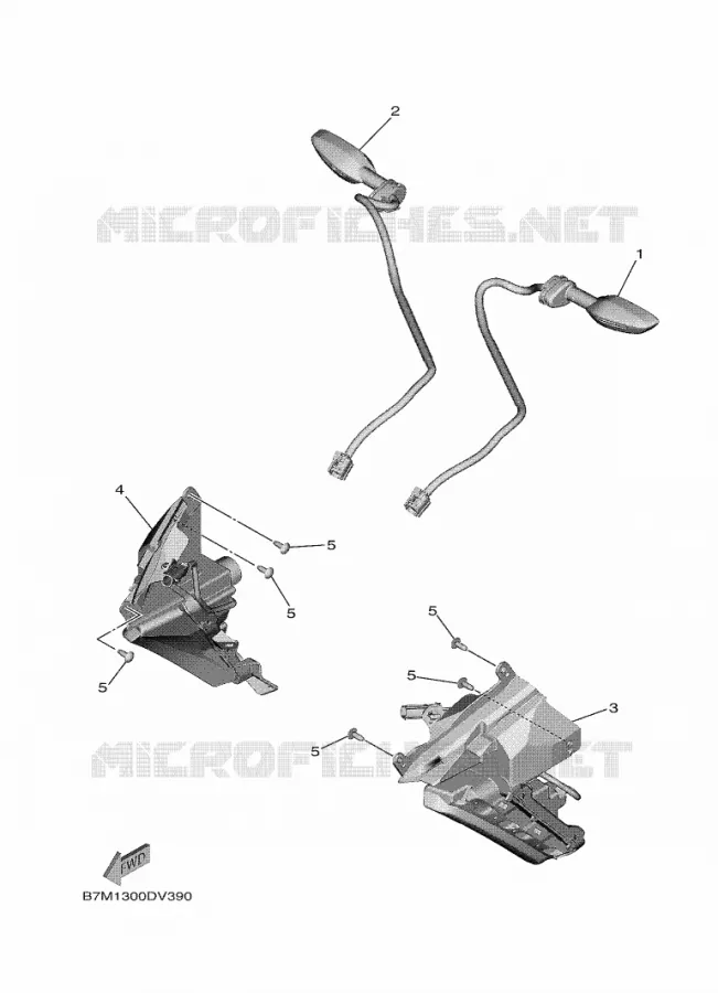 CLIGNOTANT Yamaha SCOOTER 560 2021 TMAX  XP560D