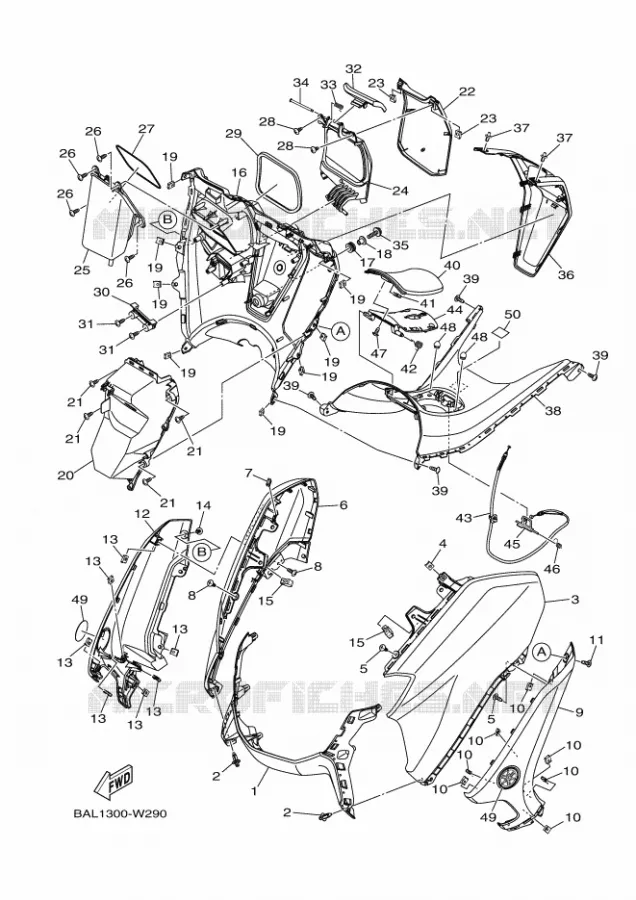 PROTEGE JAMBES Yamaha SCOOTER 125 2021 NMAX  GPD125-A