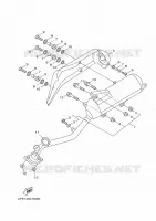 ECHAPPEMENT pour Yamaha MAJESTY S 125 de 2014