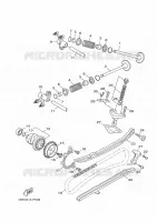 SOUPAPE pour Yamaha MAJESTY S 125 de 2014