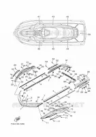 GUNWALE & MAT pour Yamaha FX HO de 2021