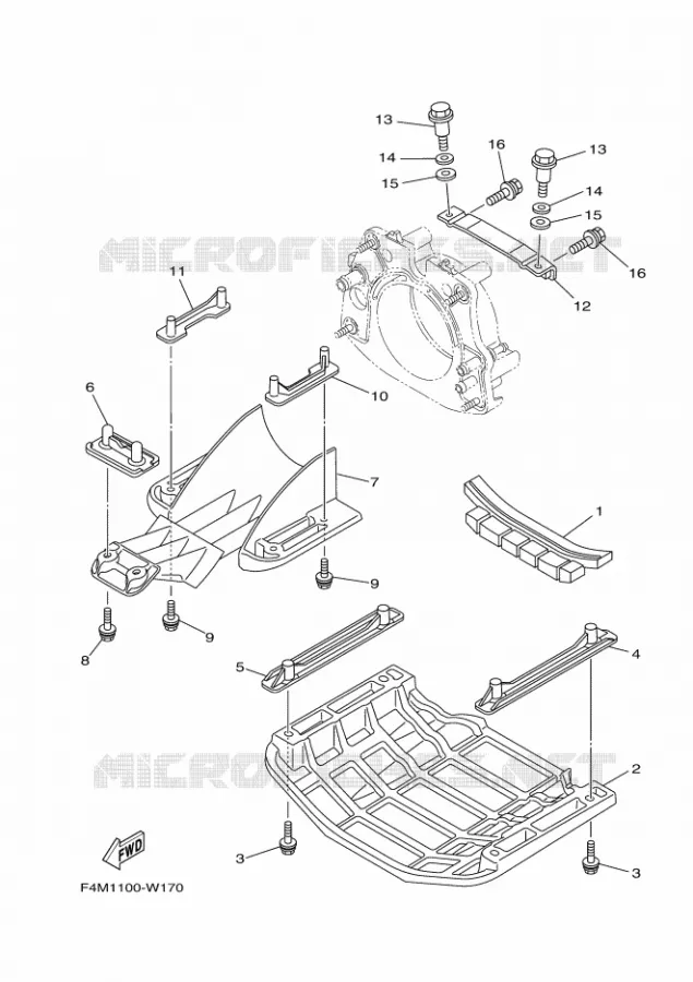JET UNIT 4 Yamaha Waverunner 1800 2021 GP  GP1800B-W