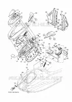 ENGINE HATCH 1 pour Yamaha VX CRUISER de 2021
