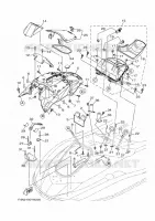 ENGINE HATCH 2 pour Yamaha VX CRUISER de 2021