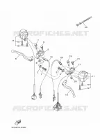 COMMODO / LEVIER pour Yamaha YB 125 de 2022