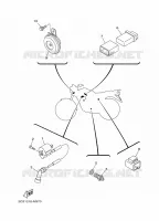 PARTIE ELECTRIQUE 2 pour Yamaha YB 125 de 2022